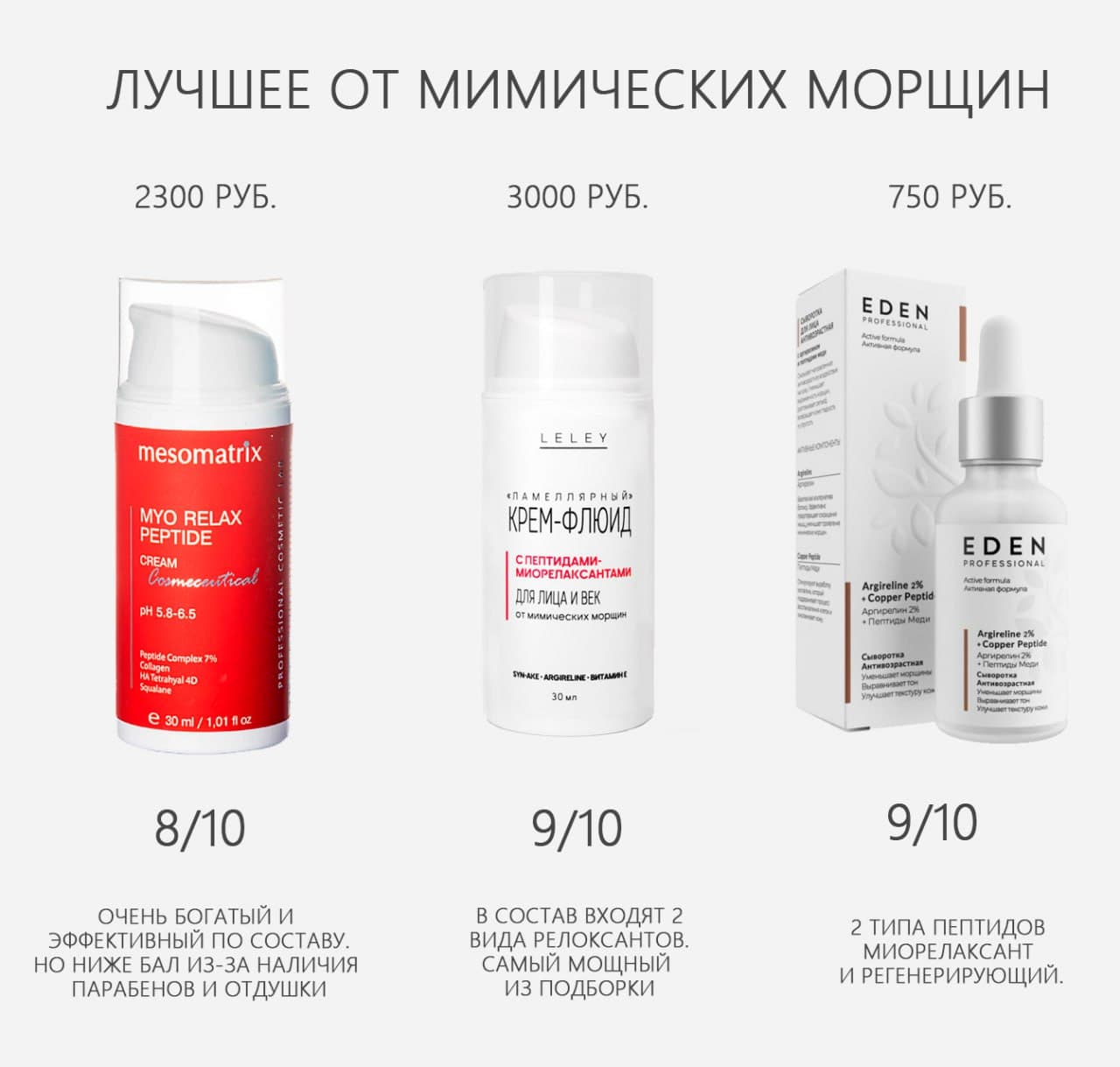 Мимические морщины, как избавиться?
